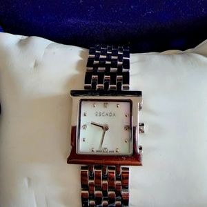 Very rare ESCADA WATCH !!!! With diamonds 💎